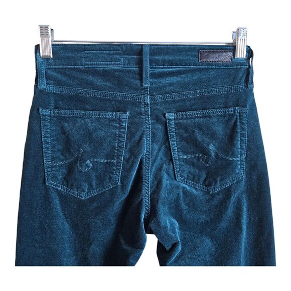 ANTHROPOLOGIE Adriano Goldschmied 25 R Velvet Stevie Pants Straight Slim Ankle - Picture 10 of 13